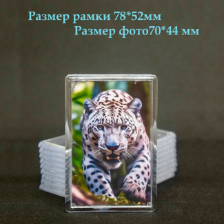 Акриловый магнит 78*52 Акриловый магнит 78*52